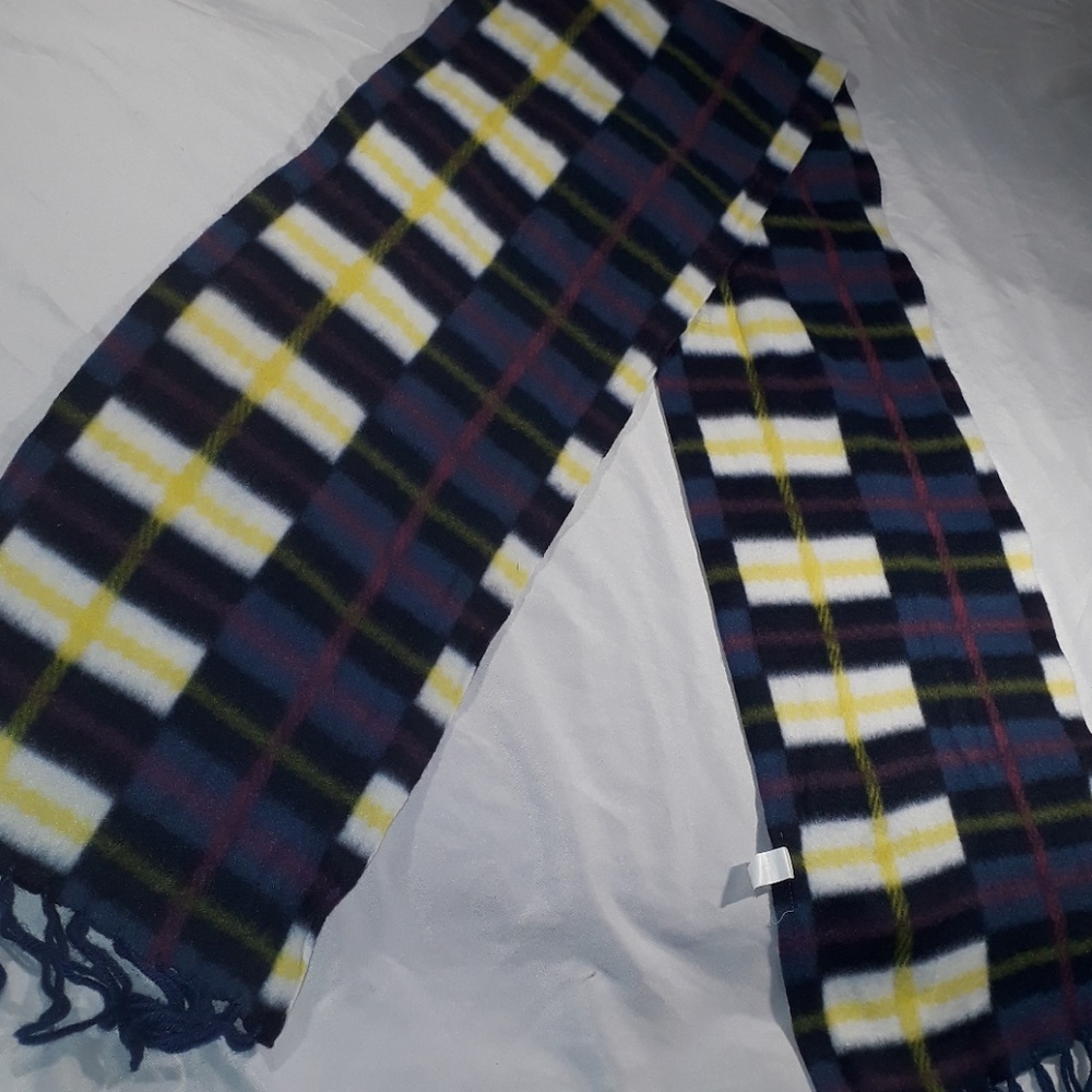 54x8.75" Multi Color Soft Polyester Winter Scarf